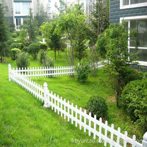 decorative metal garden fence